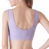Женский активный бюстгальтер Бесшовные женские виброустойчивые бюстгальтеры для фитнеса с эффектом пуш-ап для легкой атлетики