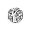 925 Silver Charms Beads Plants Flowers Rose Tree Of Life Clip Dangle Fit Bracelet Bangle Jewelry