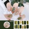 Floristic Gel Nail Stickers Semi Cured Nail Art Stickers  DIY NAil Art Making