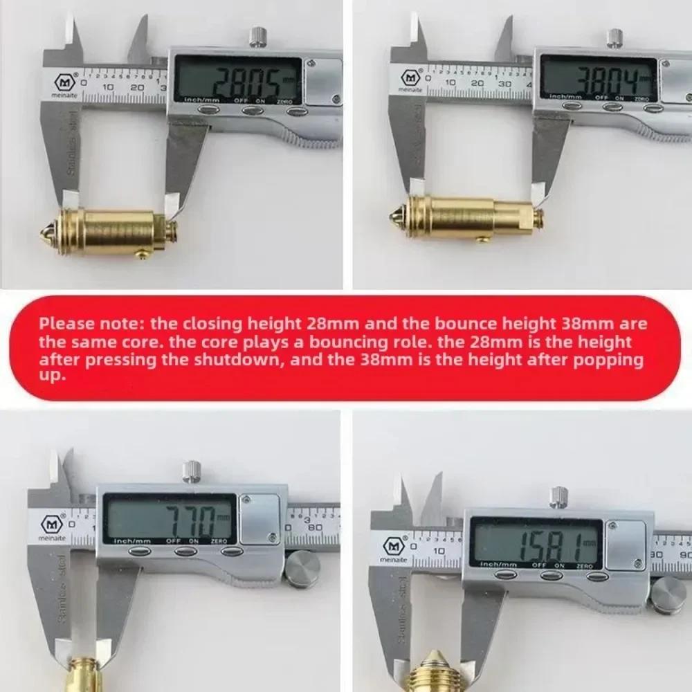 1 шт. Сливной клапан Pop Up Click Clack Заглушка Болт Пружина Замена Пружины Заглушка Пружинный Клапан Для Раковины Умывальника Ванны Товар для Дома