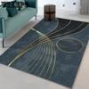 Living Room Carpet Abstract Bedroom Decor Plush Carpet Thickened Lounge Rug Non-slip Fluffy Soft Floor Mat