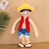 85 см Милый Новый Аниме Мультфильм One Piece Плюшевые Игрушки Луффи Кавайный Луффи Подушка для Сна Подушка Мягкая Мягкая Игрушка Животное Подарок на День Рождения