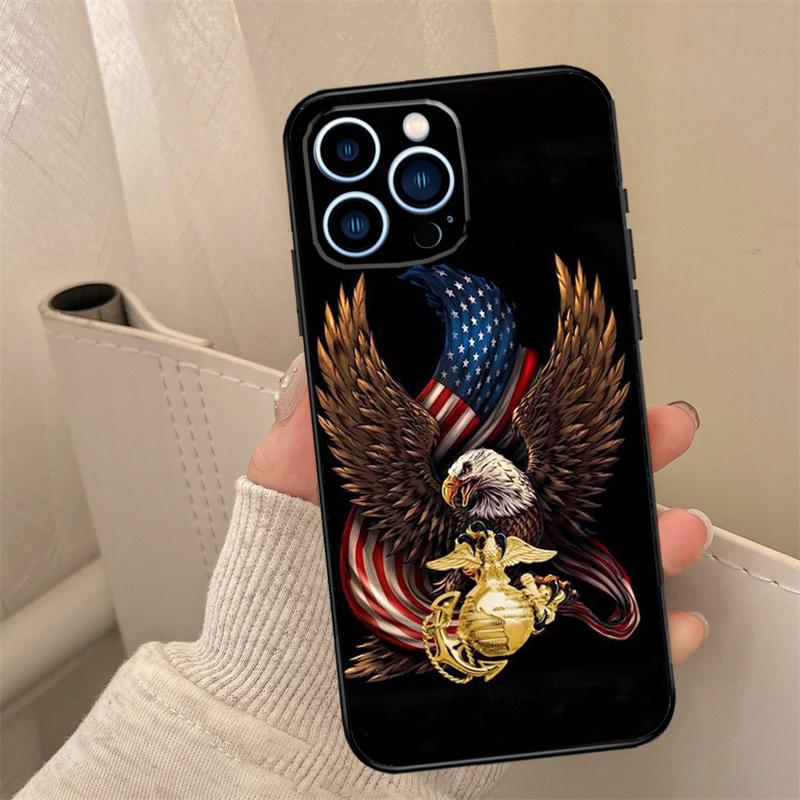 Чехол для телефона Флаг США Американский флаг Для iPhone 16 15 11 13 12 14 Pro Max 13 Mini 7 8 14 Plus XS Max X XR Чехол
