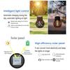 Solar Mini Hanging Flame Light Easy To Install Waterproof Automatic ON/OFF Energy-Efficient LED Solar Lantern Garden Decoration