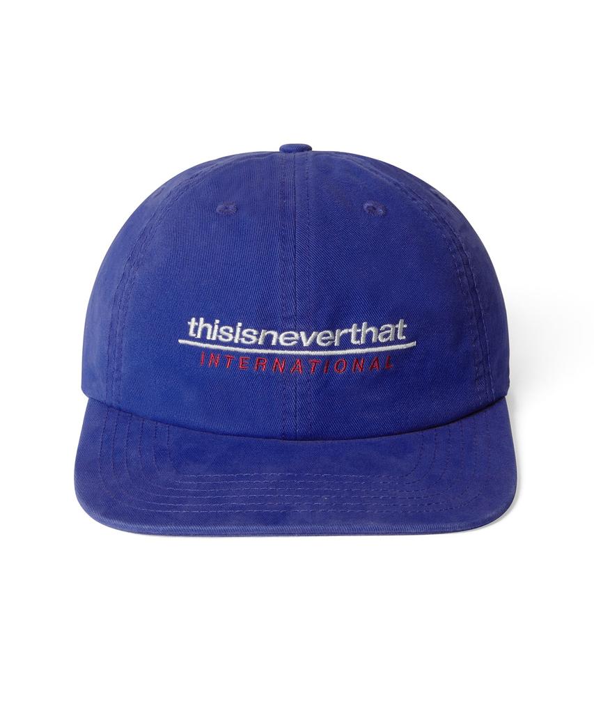 THISISNEVERTHAT Кепка с международным логотипом Синяя
