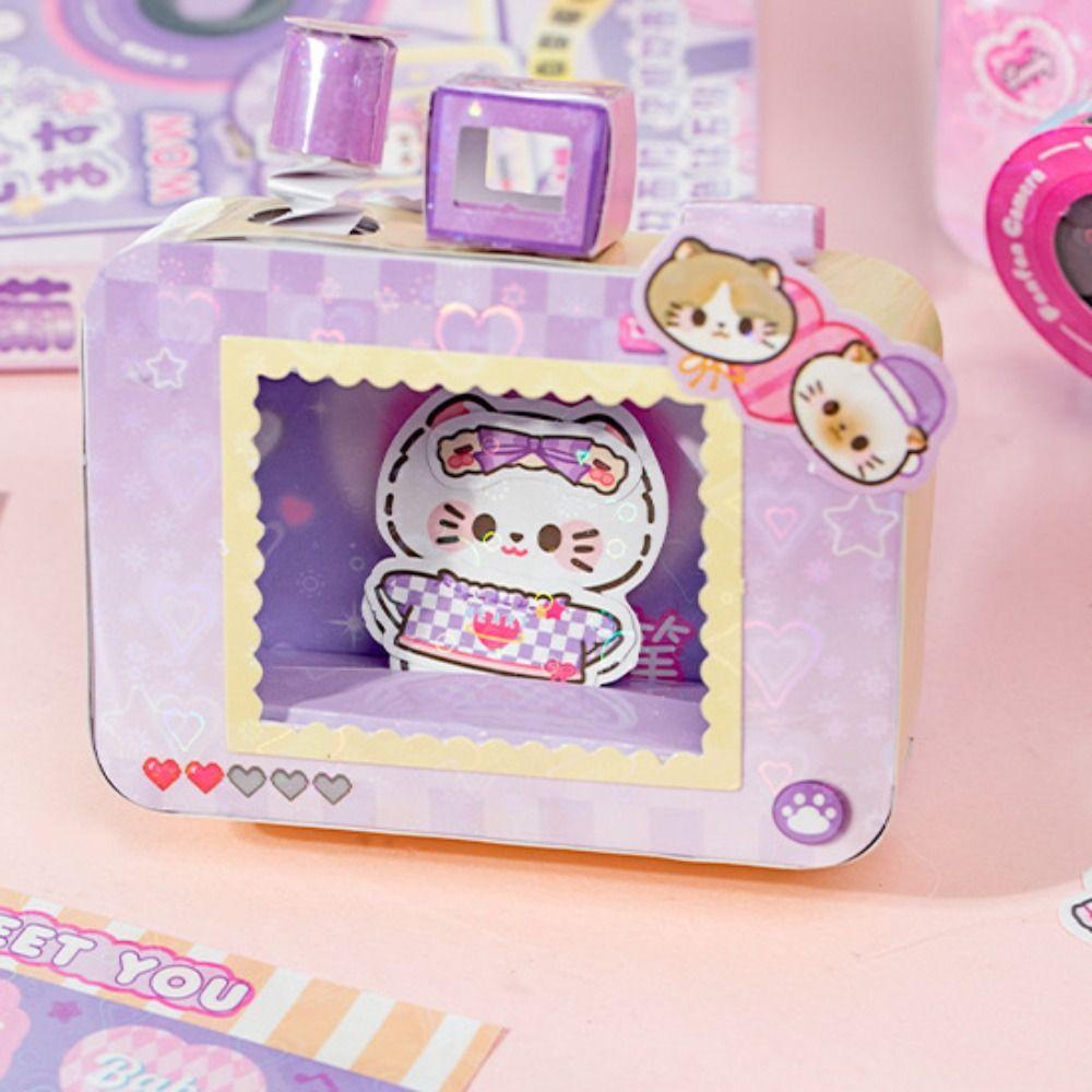 New Design Handmade Diy Toys Crop Free Sticker Games Quiet Book DIY Dress up Toy  Educational Toy