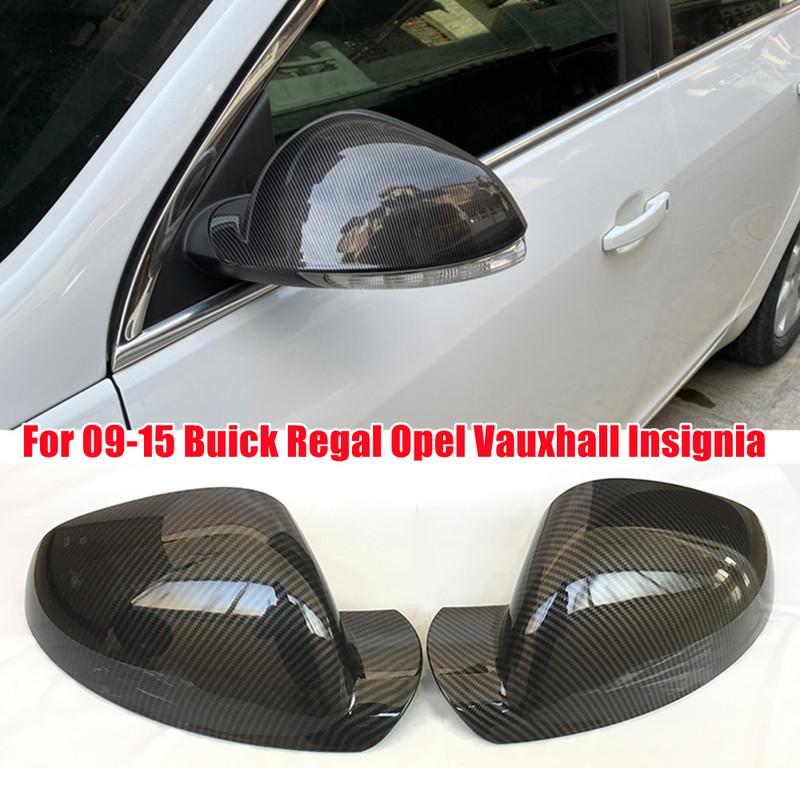 For Buick Regal Opel Vauxhall ignia 2009-2016 Car Replacement Rearview Side Mirror Cover Wing Cap Exterior Door Housing Trim