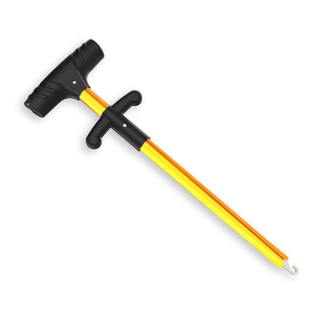 1 шт., инструмент для удаления рыболовных крючков, средство для удаления рыболовных приманок, алюминиевый съемник крючков для трубок, портативный экстрактор для рыболовных крючков Vissen