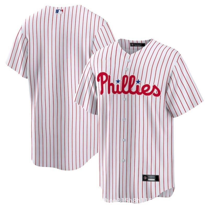 Philadelphia Phillies MLB Baseball Jersey T-Shirt Unisex Short Sleeve Embroidered Fan Apparel