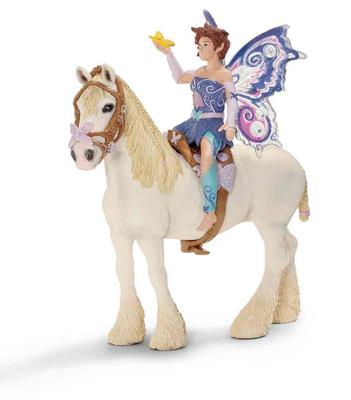 Schleich Bayala Набор фигурок Эльф на лошади 42099 (Лаймея)
