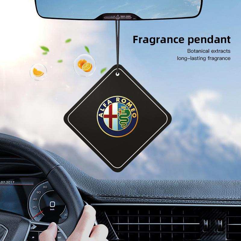 Car Fragrance Tablets Air Freshener Perfume Decoration Pendant For Alfa Romeo 4C 159 Spider Giulia 156 Car Flavoring valve core