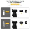 Portable Bicycle Pump Schrader Presta Valve MTB Road Bike Hand Air Pump Outdoor Riding Tire Inflator For Ball Cycling Equipment