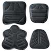 2Pcs Motorcycle Seat Pad Shock-Absorbing 3D Motorcycle Seat Cover Universal Motorcycle Seat Cushion Pad for Riding