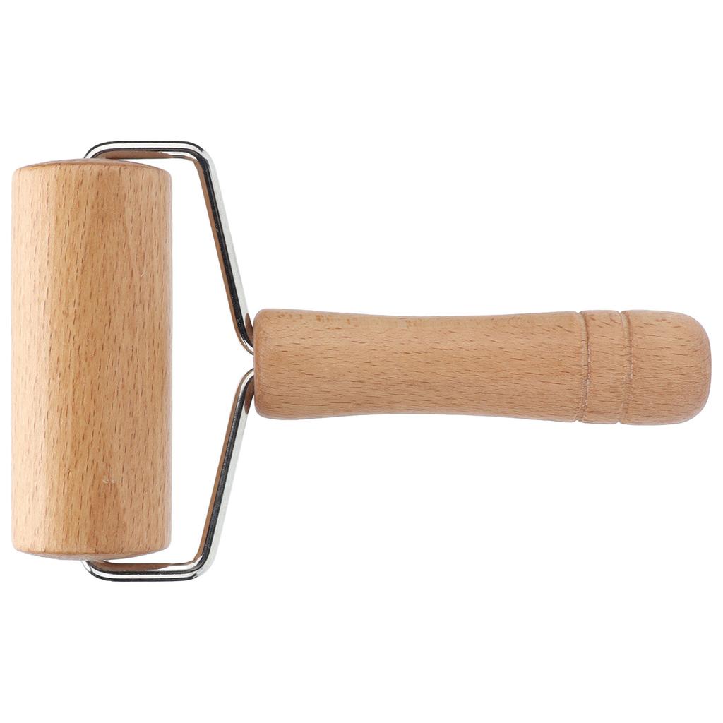 Wood Rolling Pin Pastry Pizza Hand Dough Roller for Bakery Kitchen Cake Bread Home Use