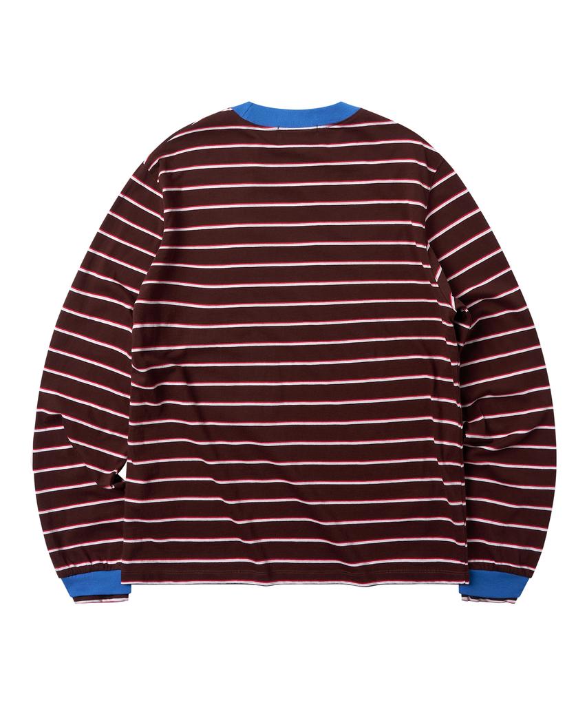 GOLDEN SUNSHINE American Long Sleeve Tee_Brown