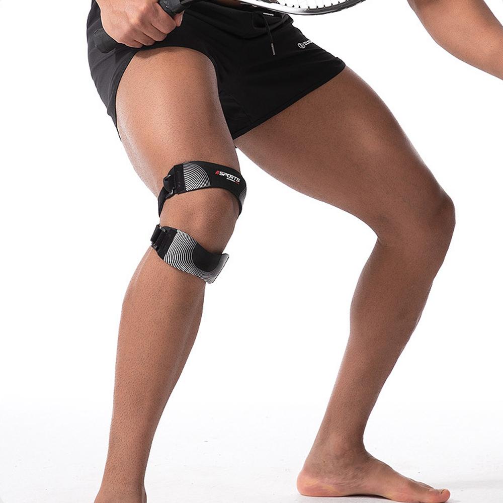 1Pc Patella Knee Strap, Adjustable Knee Brace, Knee Joint Pain Prevention, Relief, Patella Stabilizer Support For Running,Riding