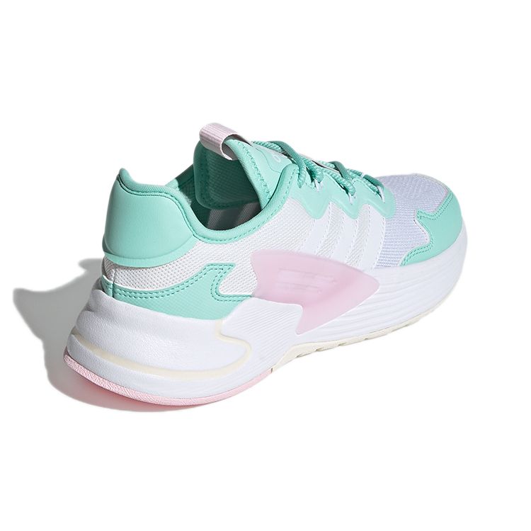 adidas Neo Roamer Удобные Нескользящие Прочные Дышащие Повседневные Кроссовки с Низким Верхом Женская Обувь Белый Зеленый Розовый FY6704