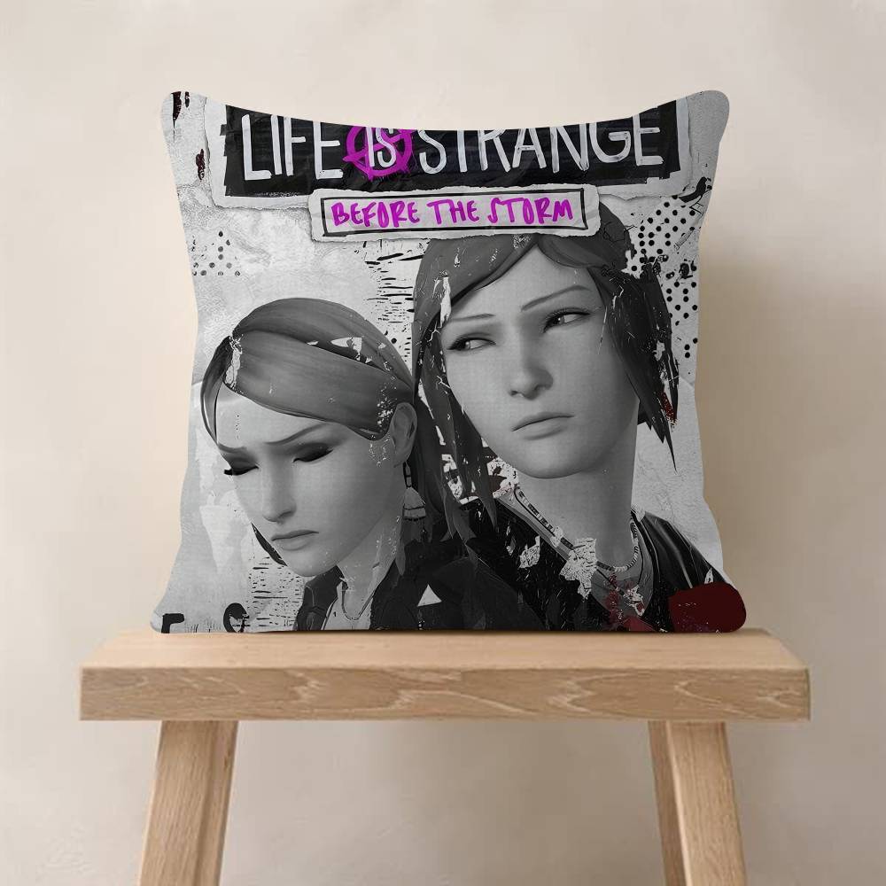 Game Life Is SStrange Pillowcase Toon Gift Cushion Cover Bedroom Home Sofa Chair Seat Decor Pillow Case