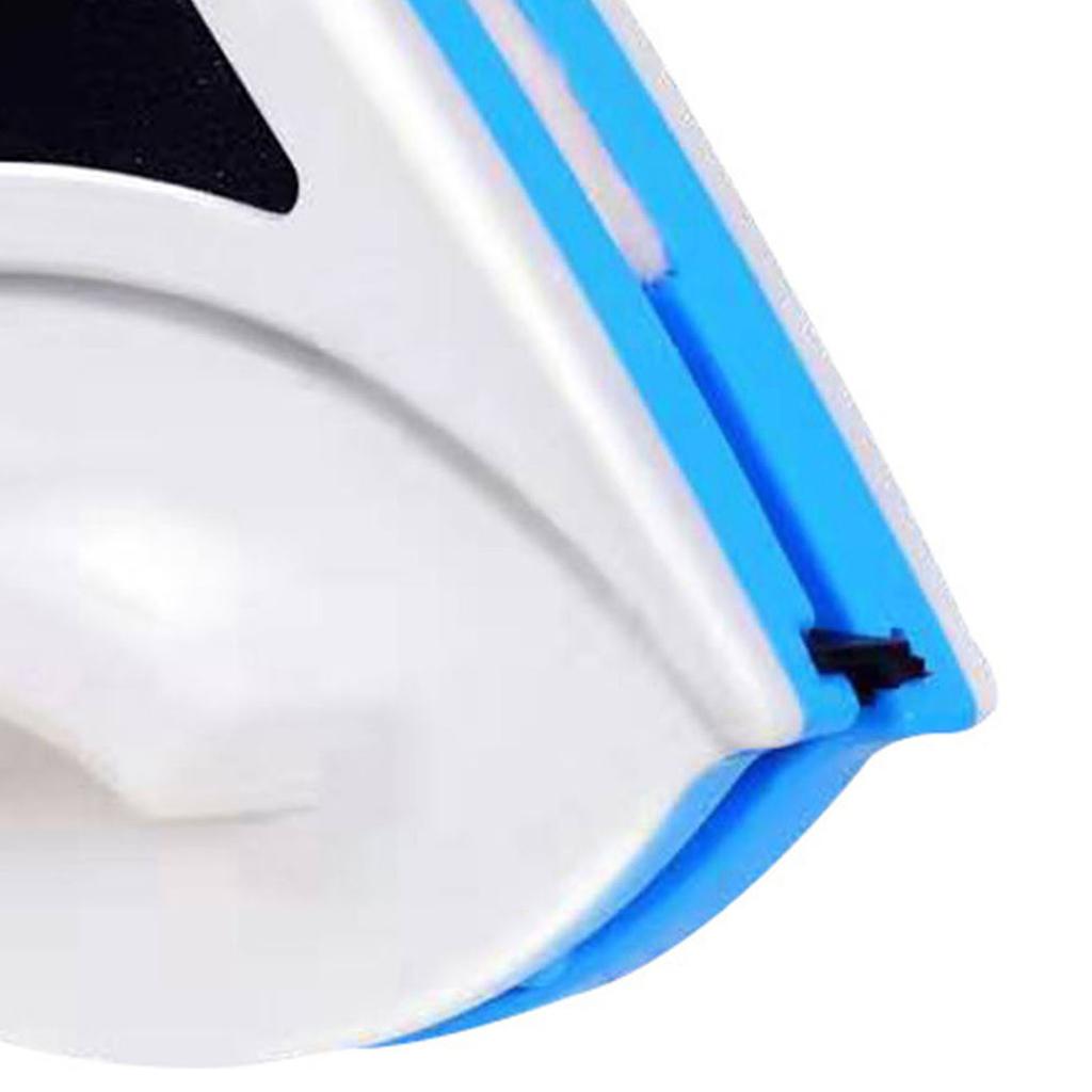 Магнитный очиститель окон, синий треугольный односторонний магнитный стеклоочиститель, щетка для мытья стекол