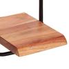 Wall Shelves 5 pcs Solid Acacia Wood