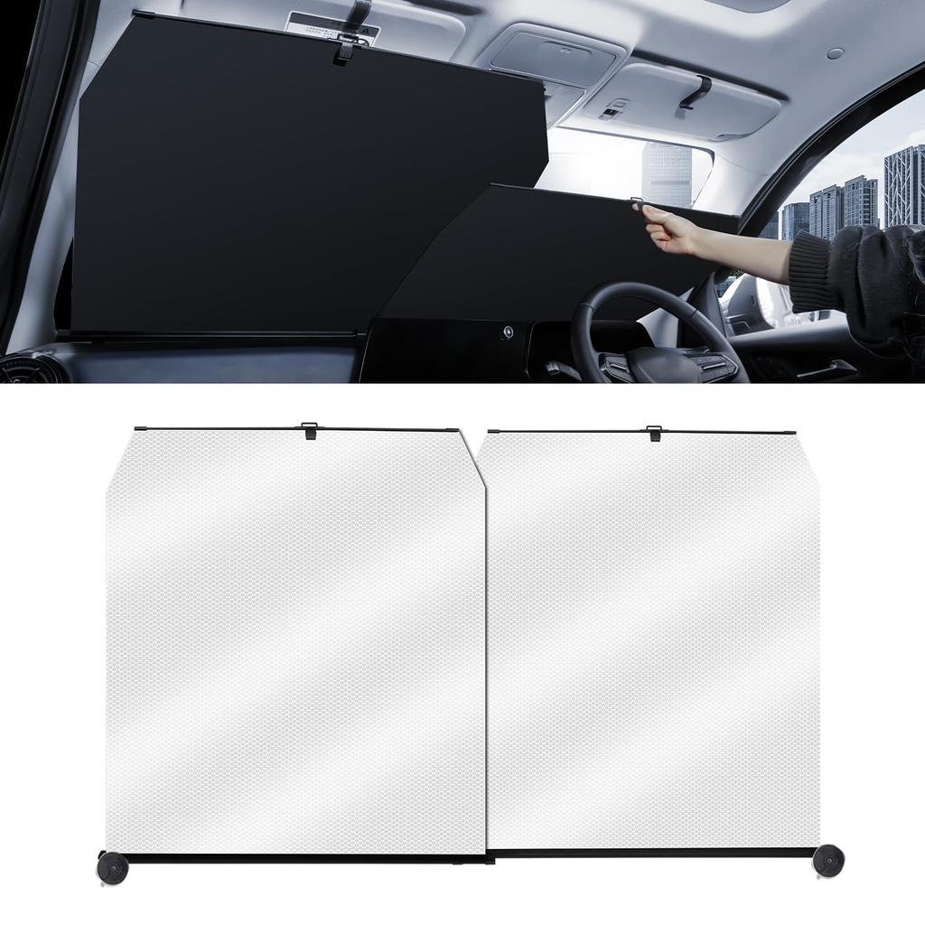 Improved Mozan Sunshade Suction Cup Angle for Multiple Front Automatic Sunshade Car Roller Sun Automatic Ball Joint Suction Freely Adjustable Rotation