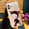 Чехол для телефона Yoshitomo Nara для iPhone 11 12 13 14 Mini Pro Max XR X XS TPU прозрачный чехол для 8 7 6 Plus SE 2020