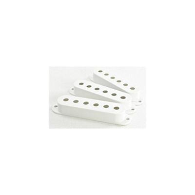 Детали звукоснимателя Белые крышки, Stratocaster®