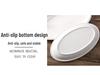 Extra Large Thickened Oval Ceramic White Steaming Fish Plate for Restaurants