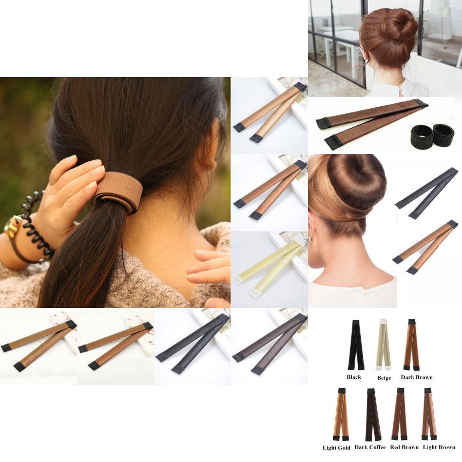 Трендовый корейский геометрический пучок 21 см аксессуар для волос тканевый материал