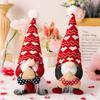 Valentine's Day Gnome Decorations Handmade Gnome Decorations for Table Ornament Valentines Birthday Present