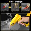Auto Bumper Plastic Welder, 200W 2-in-1 PVC Repair Tool with Welding Gun Iron for Heavy Duty Fixing
