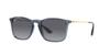 RB4187F CHRIS 6592T3 Прозрачно-голубые 54 Солнцезащитные очки Ray-Ban