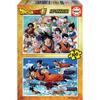 Пазл Dragon Ball - EDUCA - 2x100 деталей - Theme Dessins animés et BD