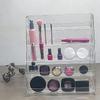 Многоярусная акриловая стойка для аниме-фигурок со съемными полками для организованной демонстрации коллекции