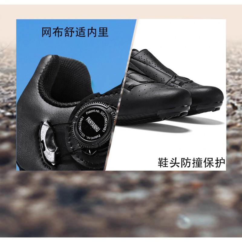Unisex Road Cycling Shoes With Stiff Sole Non-Clipless Or Clipless Options Lightweight Anti-Slip Outdoor Bike Footwear