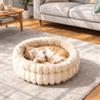 Warm Cat Sofa Bed Round Pet Sleeping Basket Dog Sleeping Mat Dog Kennel  for Cats and Dogs
