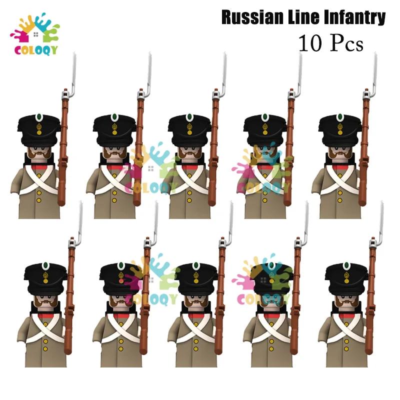 Kids Toys 22Pcs/10Pcs Napoleonic Wars Military Soldier Building Blocks Imperial Navy Figures Toys For Kids Birthday Gifts