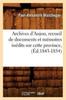 Книга Archives d'Anjou Recueil De Documents Et Memoires Inedits Sur Cette Province (Ed.1843-1854)