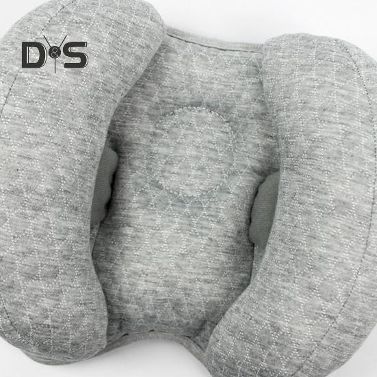 Подушка для путешествий для младенцев 2 в 1, съемная конструкция, регулируемая ширина, подушка для поддержки шеи и головы, вставка для автокресла и коляски, подушка для поддержки головы и шеи