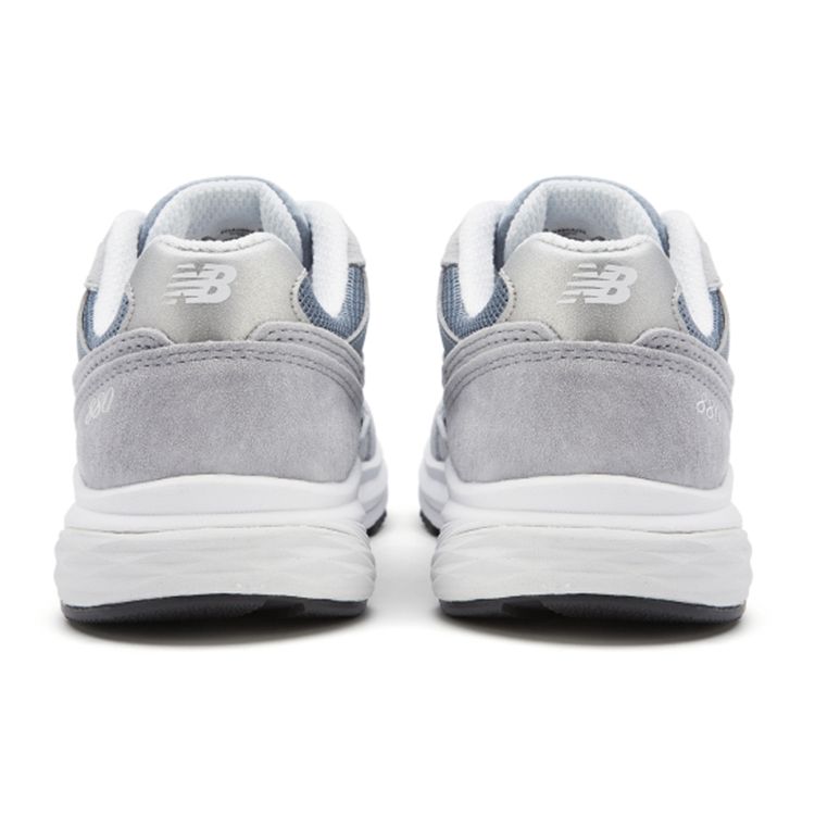 New Balance Серия 880 Ретро Легкие Минималистичные Универсальные Тканевые Замшевые Низкие Кроссовки для Бега Женские кроссовки Туманно-серый WW880AO3