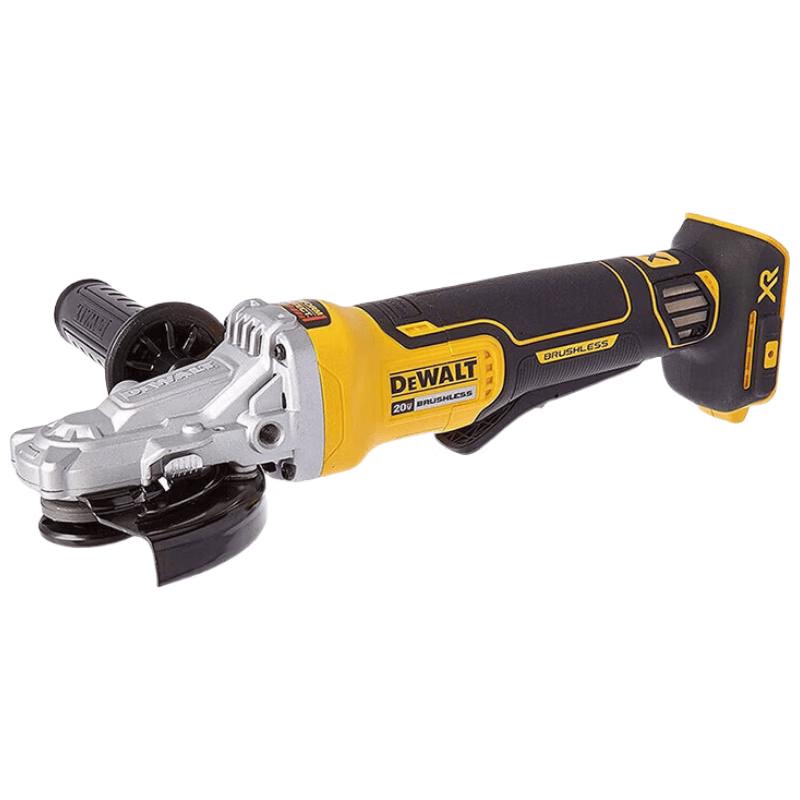 Бесщеточная угловая шлифмашина DEWALT 125 мм, аккумуляторная, штепсель CN (адаптер в комплекте)