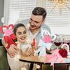 6 шт. Одноцветные рукава для цветов, оберточная бумага для букетов, подарочная коробка в форме сердца для годовщины, дня рождения, праздника, Рождества, Дня благодарения