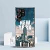 NYC New York City Phone Case For Samsung Galaxy S24 S25 Edge S26 Ultra S22 S23 Plus S21 + S20 FE Soft TPU Back Cover Galaxy S22