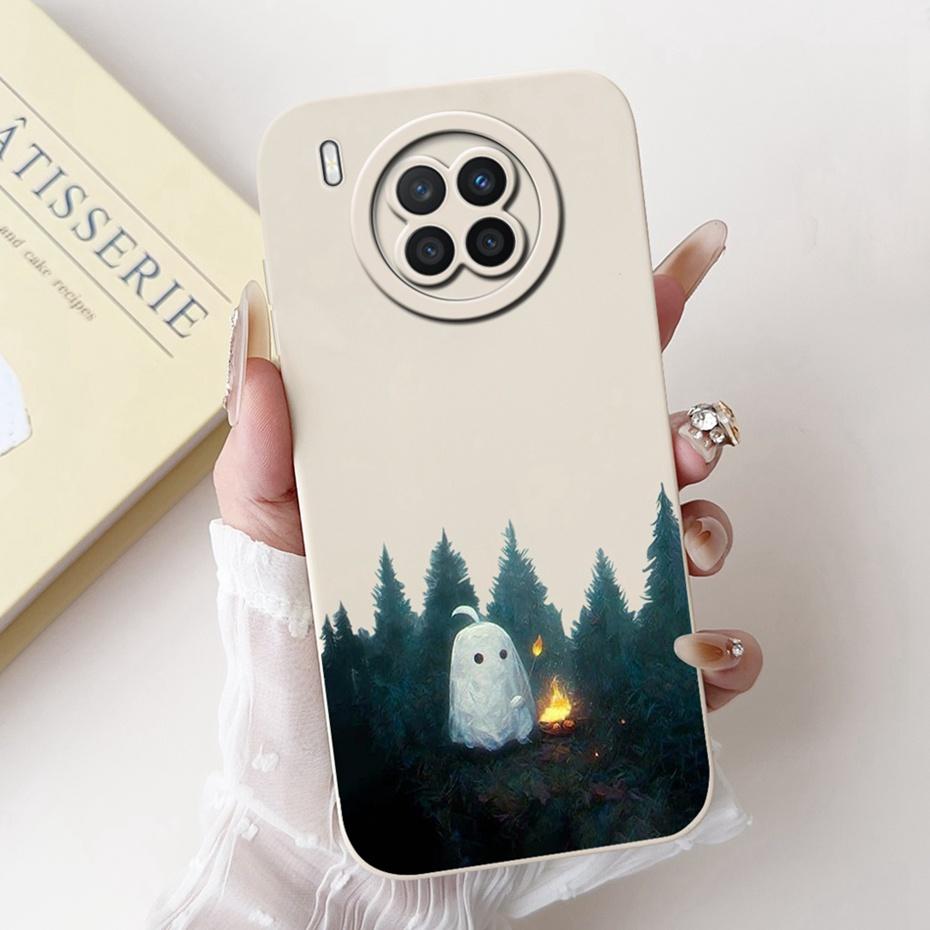 Lens Protective Case For Huawei Nova 8i NEN-L22 NEN-LX1 NEN-LX3 Cute Cartoon Soft Silicone Cover For Huawei Nova8i Phone Cases