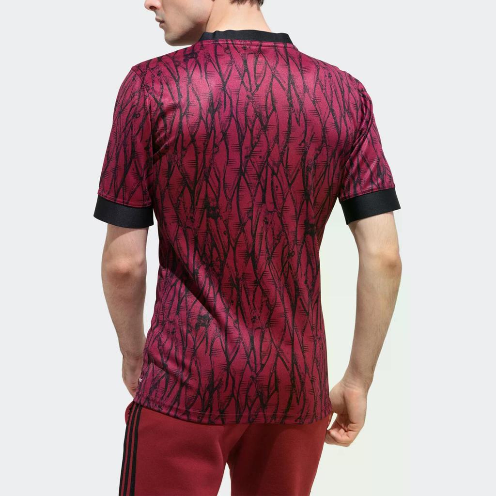 Adidas Mens Rugby Short Sleeve Crew Neck T-Shirt Men Tops EH5588