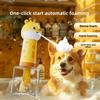 Pet Dog Bath Aerator Cat Shower Gel Foaming Machine Electric Foaming Machine Cute Deer Bubble Machine