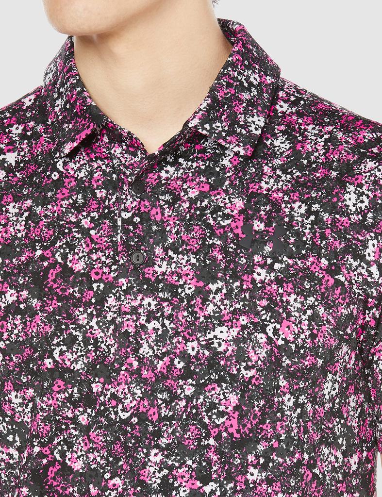 Under Armour UA Playoff Поло с принтом Черный Мятежный Розовый ЧерныйMD 3.0