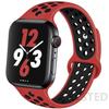 Спортивный силиконовый ремешок для Apple Watch Band 44 мм, 40 мм, 42 мм, 38 мм, 44 мм, дышащий браслет, ремешок для Apple Watch 6 iWatch 5 4 3 se