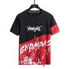 New Summer Men's Fashion T-shirt Personality Montage Printed Men's T-shirt Top