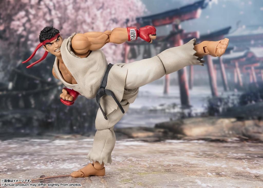 TAMASHII NATIONS Street Fighter Ryu 150 мм окрашенная подвижная фигурка SHFiguarts -Outfit 2- Приблизительно. ПВХ и АБС
